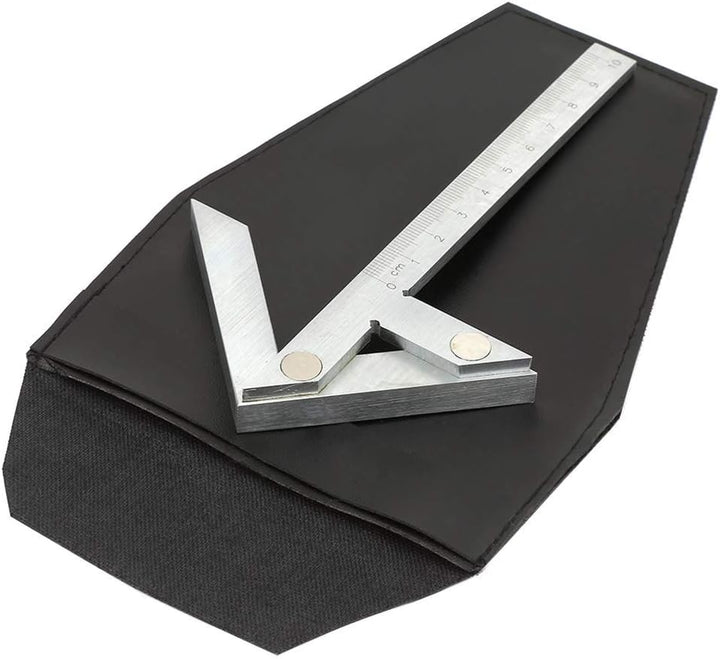 Zentrierwinkel 100 x 70 mm industrielle Präzisions Mittellehre zentrierlehre, Mittenfinder Zentrumsf