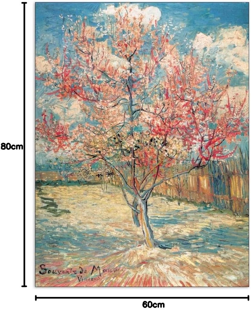 Artopweb TW22154 VAN GOGH - Souvenir De Mauve Dekorative Paneele, Holz, Multifarbiert, Massnahmen: 6
