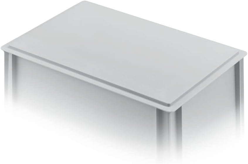 PROREGAL SuperSparSet 10x Eurobehälter mit geschlossenem Griff & Scharnierdeckel | HxBxT 23,5x30x40c