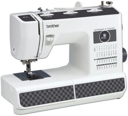 BROTHER Komfort Nähmaschine HF37 mit Aufspulautomatik und automatischer Nadeleinfädler