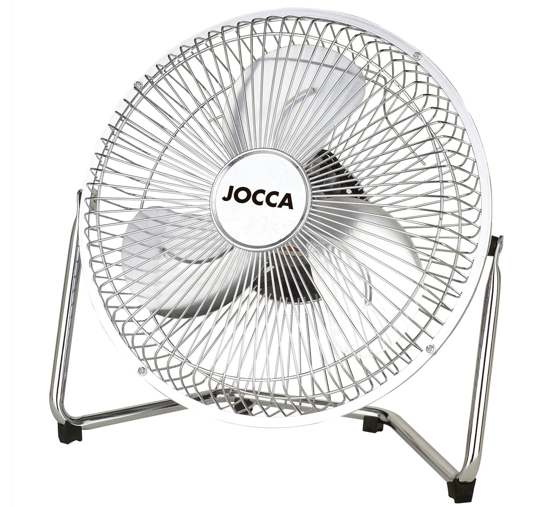 Jocca - Industrieller Bodenventilator 21 cm/3 Geschwindigkeiten verstellbar/Tischventilator 20 W/Ven
