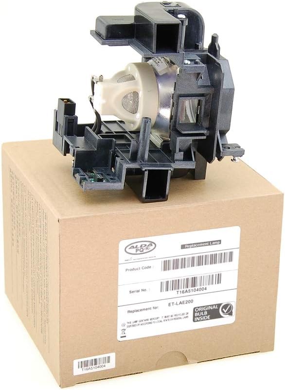 Alda PQ Professionell, Beamerlampe kompatibel mit PANASONIC ET-LAE200 PT-EW530E, PT-EW630 PT-EW630E,