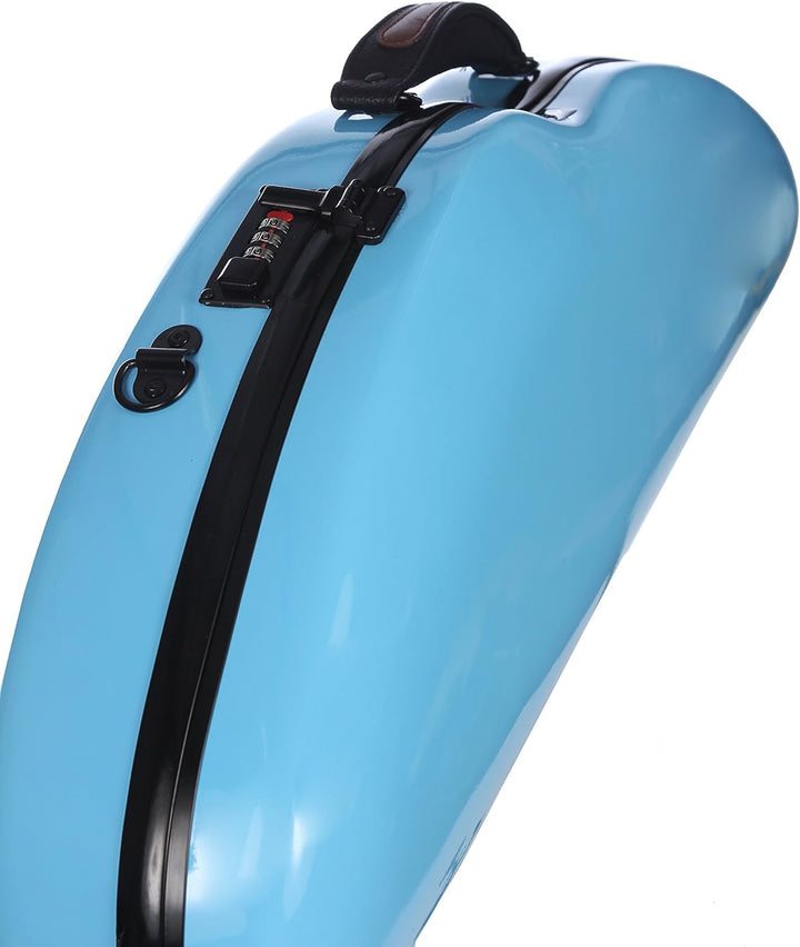 Geigenkoffer Glasfaser Safe Flight 4/4 sky blue M-Case