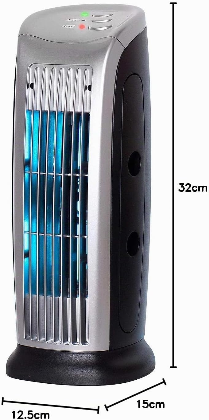 Sichler Haushaltsgeräte Ionengenerator: Luftreiniger mit Ionisator, UV-Licht, Staubfilter und Gebläs