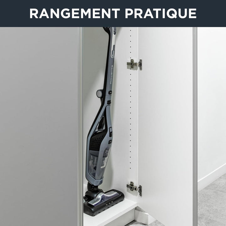 Rowenta RH6756 Dual Force 2-in-1-kabelloser Akku-Stabstaubsauger | mit integriertem Handstaubsauger