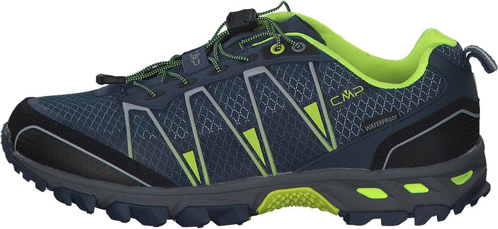 CMP Herren Altak Wp Trail Running Shoe 39 EU Blue Ink Yellow Fluo, 39 EU Blue Ink Yellow Fluo