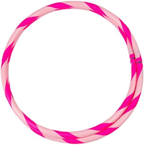Hula-Hoop-Reifen, faltbar, Ø 90/95/100 cm Rosa-Pink Ø100cm, Rosa-Pink Ø100cm