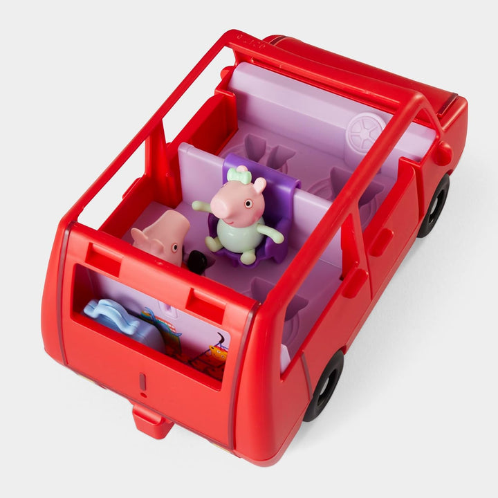 Peppa Pig Peppas grosses Familienauto Spielset, Rot, Großes Familienauto