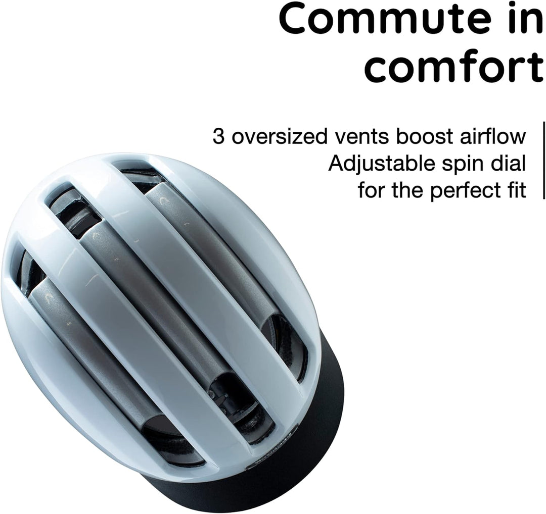 Nutcase VIO Light MIPS Helm weiss Large / X-Large, Large / X-Large