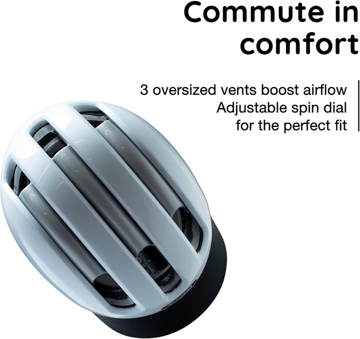 Nutcase VIO Light MIPS Helm weiss Large / X-Large, Large / X-Large