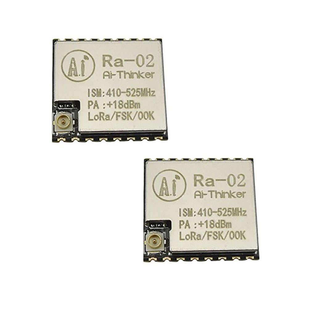 Aihasd 2PCS LoRa SX1278 433M 10KM Wireless Spread Spectrum Übertragungsmodul Ra-02 IPEX Steckdose DI