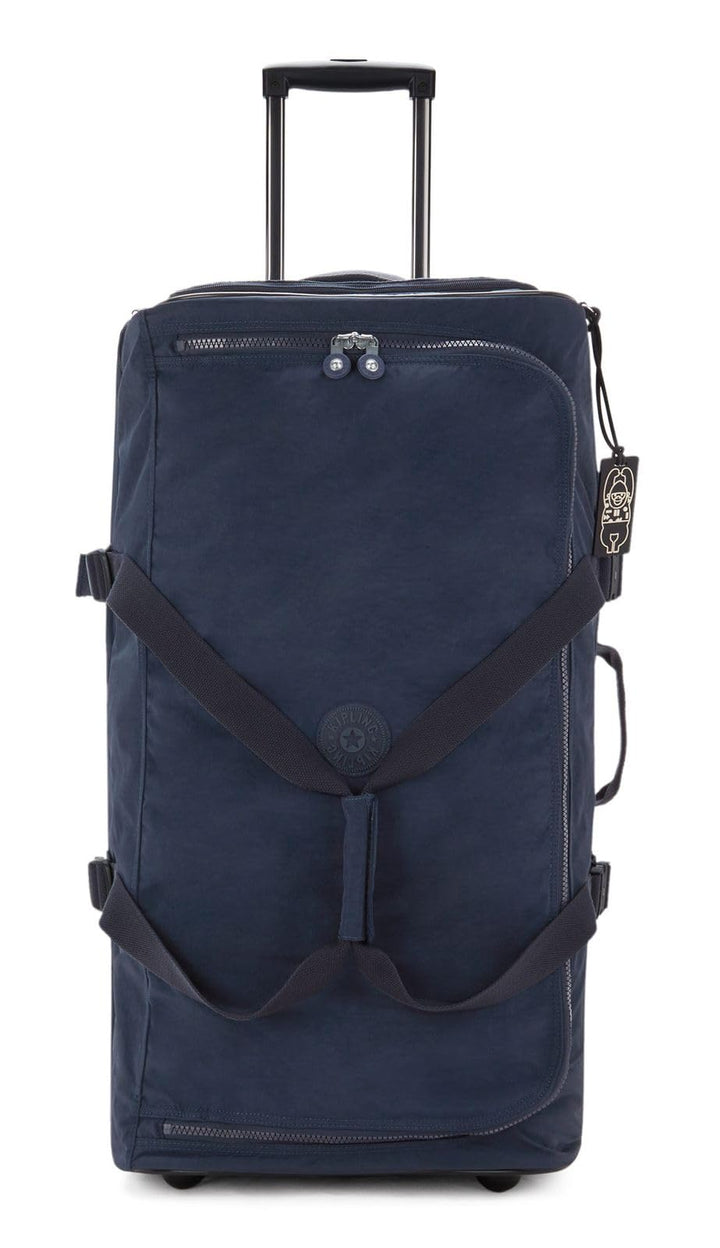 Kipling TEAGAN L, Grosser weicher Koffer, 2 Rollen Reisegepäck, 77 cm, 91 L, 3.44 kg, Blue Bleu 2 TE