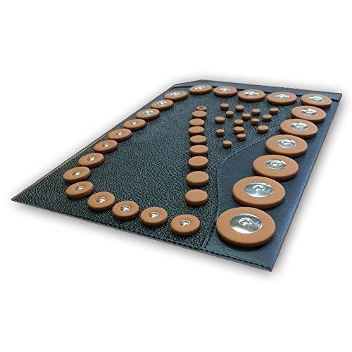 48 Polster Soundman® Polster für Sopransaxophon - Universal Polsterset aus Lammleder, mit Metallreso
