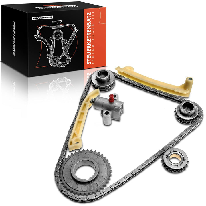 Frankberg Steuerkettensatz Kompatibel mit 9-3 YS3D 9-5 YS3E 900 II 90000 2.0L 2.3L 1989-2009 TC1036F