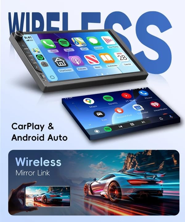 Rimoody 4G+64G Autoradio Android für Renault Megane 2 2002-2008 9 Zoll IN-Cell Radio Wireless Carpla