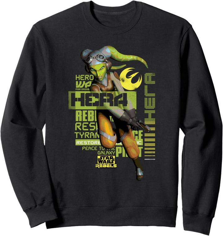 Star Wars Rebels Hera The Warrior Sweatshirt