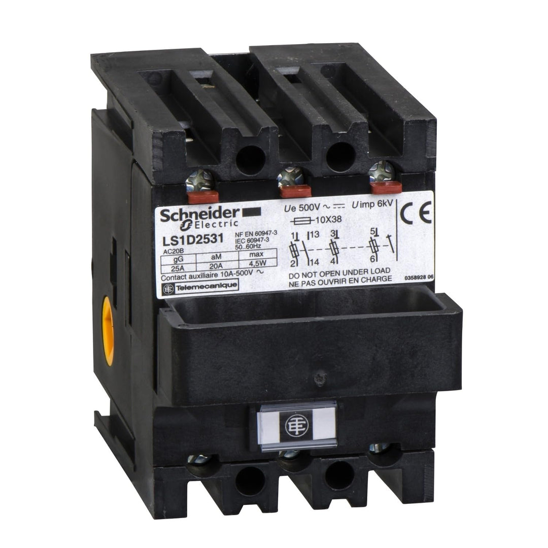 Schneider Electric ls1d2531 Fusing Isolator 25 A, Sicherung Trennschalter