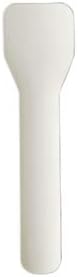 Papstar Eislöffel, Papier "pure" 9,5 cm weiss 88073 Papiereislöffel Einwegeislöffel, 2000 Stück