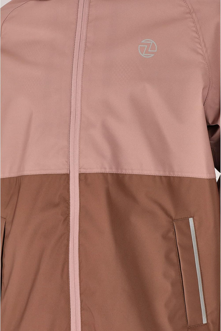 ZIGZAG Kinder Outdoor-Jacke Dallas 128 4228 Woodrose, 128 4228 Woodrose