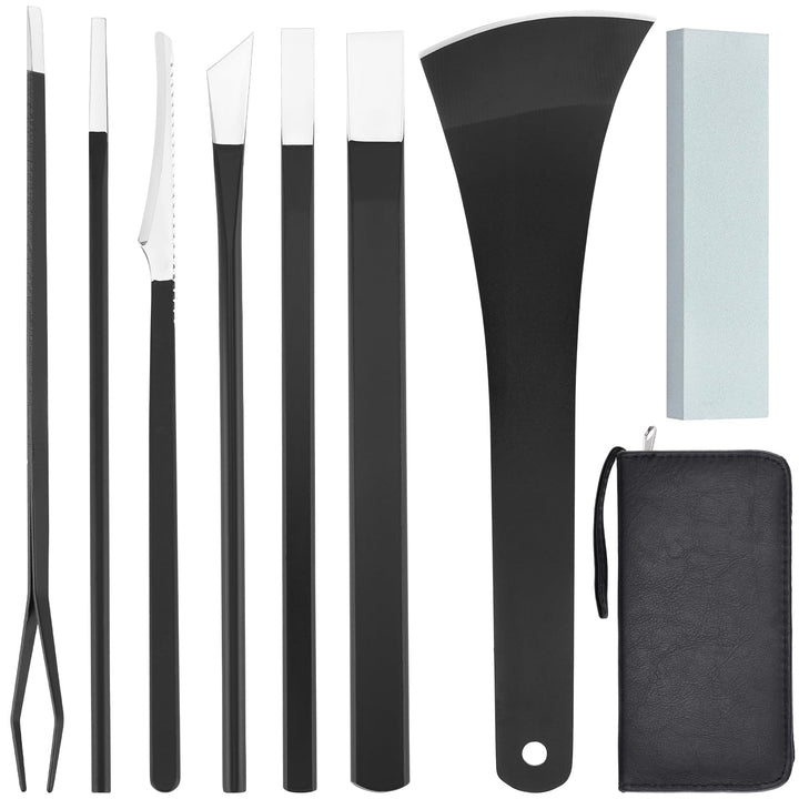 Segbeauty Professional PediküRe Messer Kits, 7 Stück Edelstahl Pediküre Set Fusspflege mit Aufbewahr