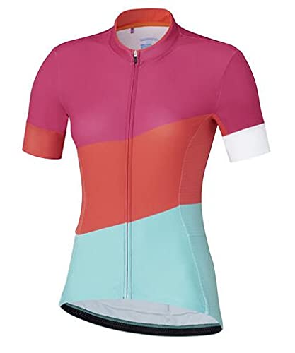 SHIMANO Sumire Kurzarm Trikot Damen pink Grösse M 2020 Radtrikot kurzärmlig