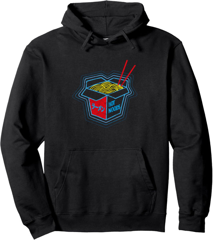 Hot Noods Grunge Tokyo Japan 90s Anime Vegetarian Pullover Hoodie