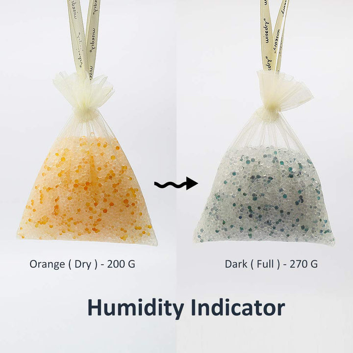 wisedry [5 LBS] Silikagel Perlen Wiederverwendbare mit Farbe indikator Wiederaufladbar Kieselgel Tro