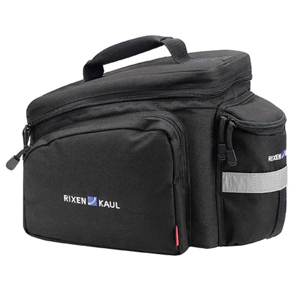 KLICKfix 0267RA Farradtasche Rackpack 2 für Racktime Gepäckträgertasche, Schwarz, 35 x 24 x 23 cm Si