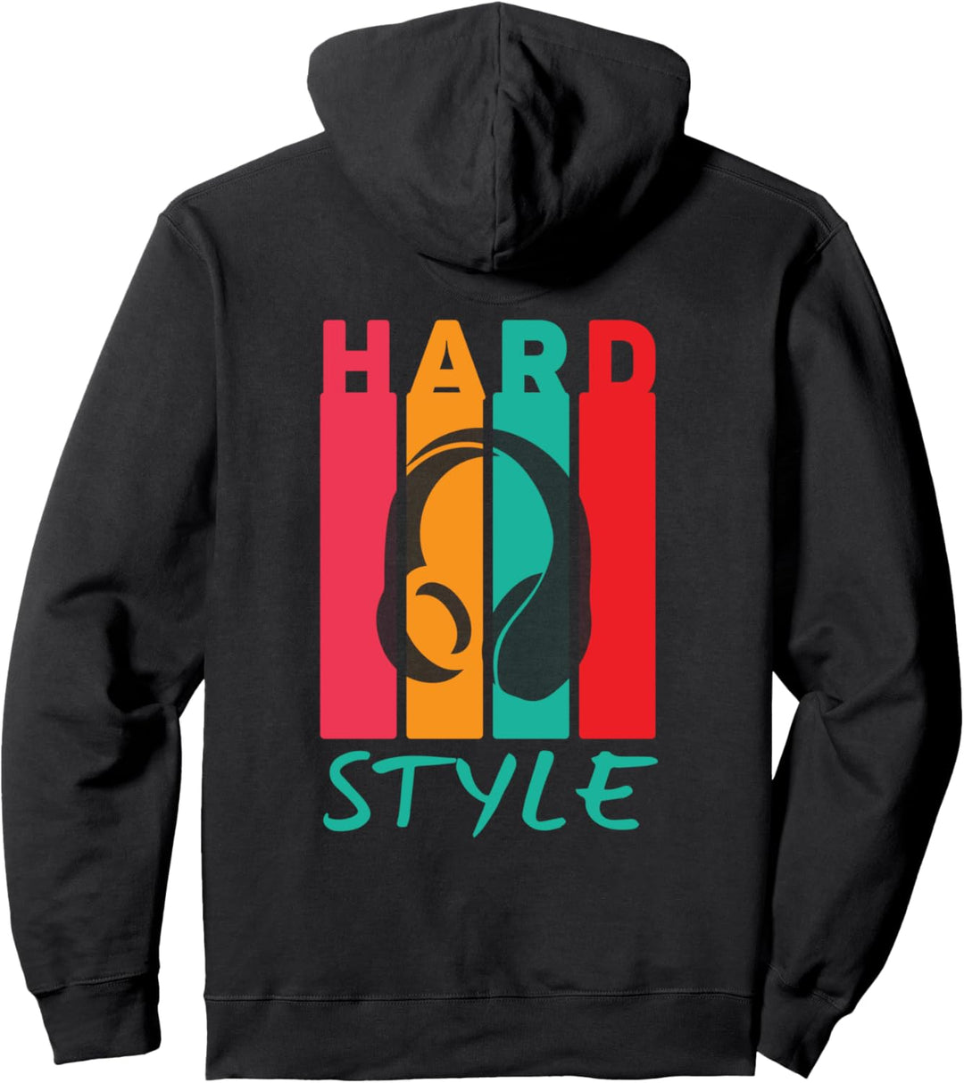 Hardstyle Hard Style Party Event Festival Dance Hardstyle Pullover Hoodie