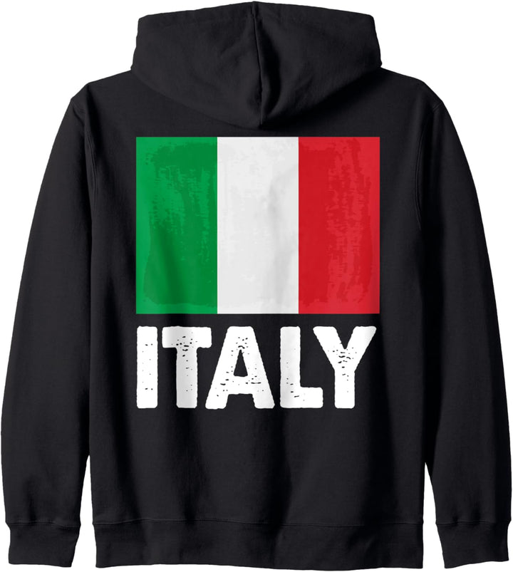 Italien Italienischer Stolz Flagge Kapuzenjacke