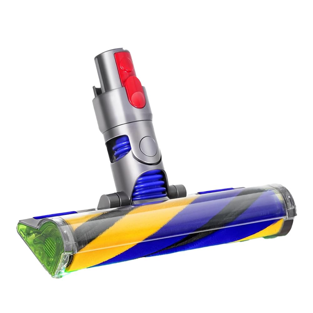 V12 Slim Softwalze Bürste für Dyson V12 Detect Slim/Digital Slim LED-Leuchten Ersatzteile, Elektrisc