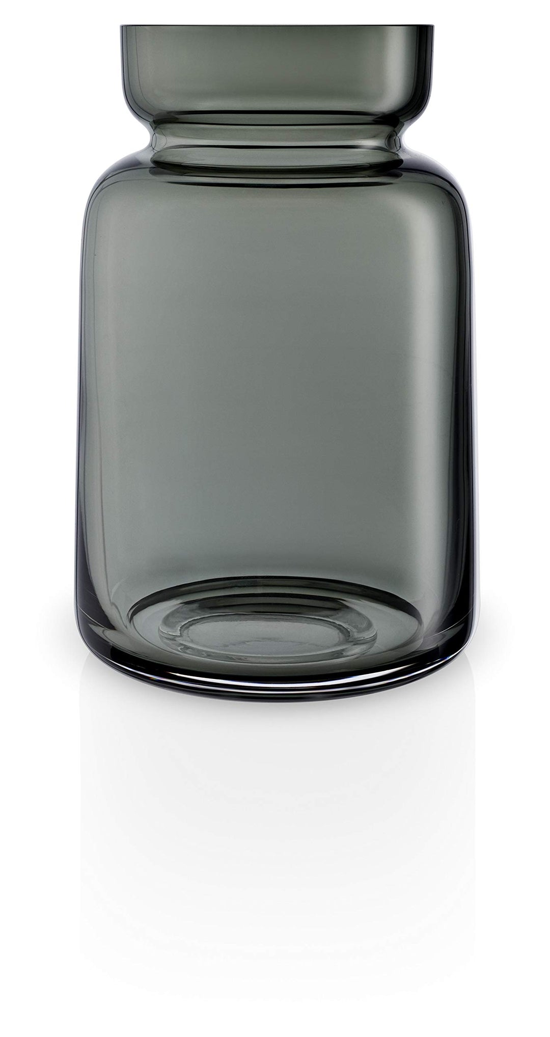 EVA SOLO | Silhouette Glasvase H18,5 | Mundgeblasenes Rauchglas | Vasen 18.5 cm, 18.5 cm