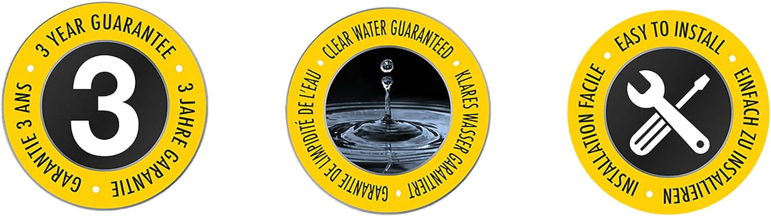 Aqua Garden Inpond 2000, Teich- und Wasserpumpe, Filter, UV-Klärer, LED-Strahler und Springbrunnen,