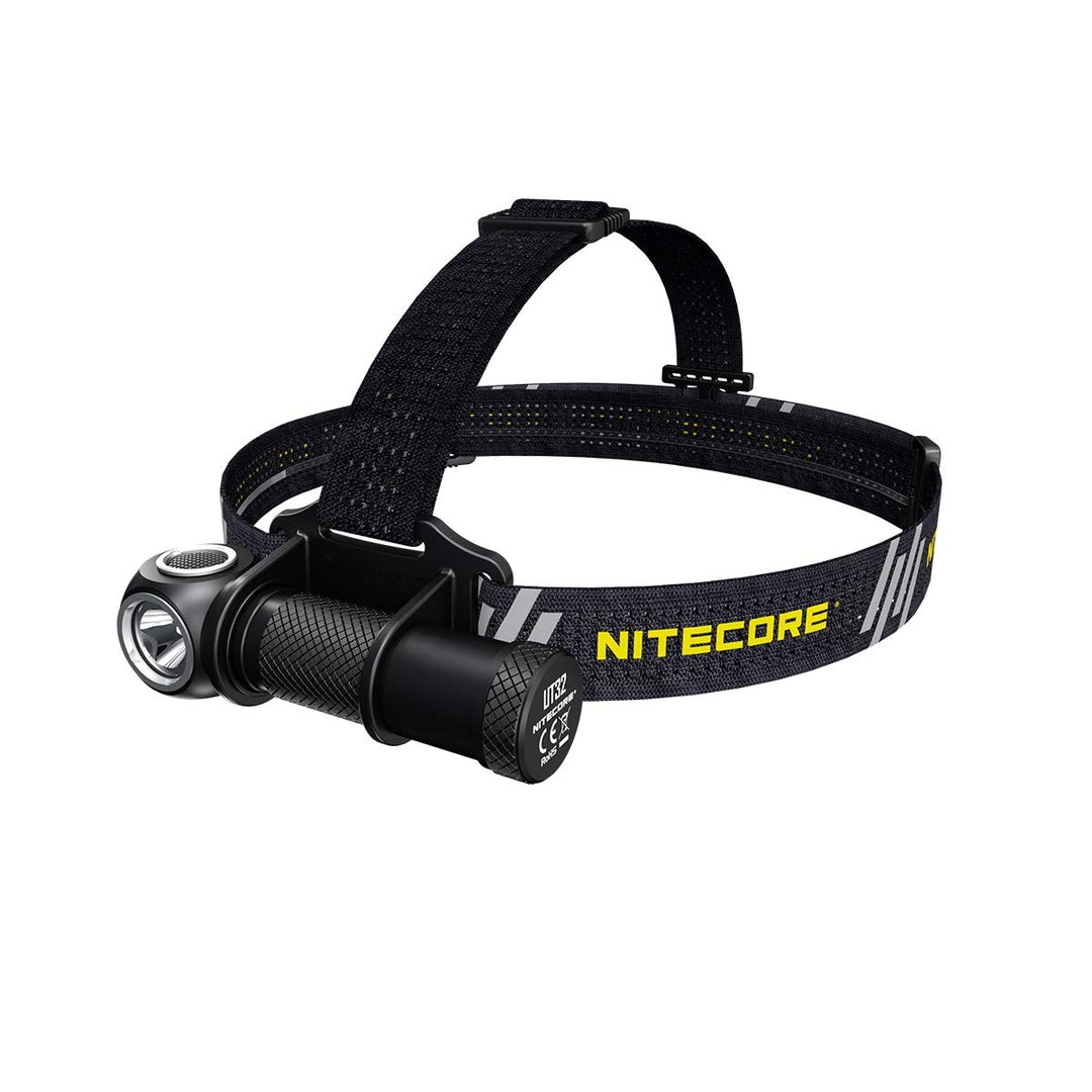 NiteCore Unisex – Erwachsene UT32 Stirnlampe, schwarz, one Size