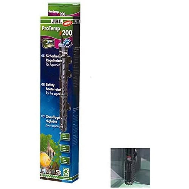 JBL ProTemp s200 Regelheizer für Süss- und Meerwasser-Aquarien für 100 - 300 l Für 100-300 l, Für 10
