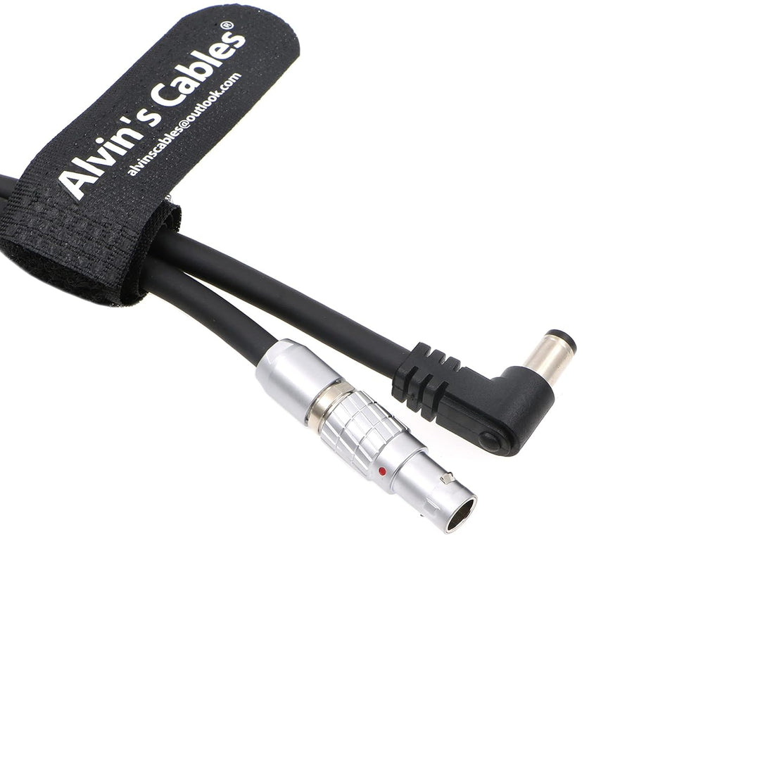 Alvin's Cables Z CAM E2 Flagship Stromkabel 2 Pin Stecker rechtwinklig DC von Nitze Plate, 2 Pin