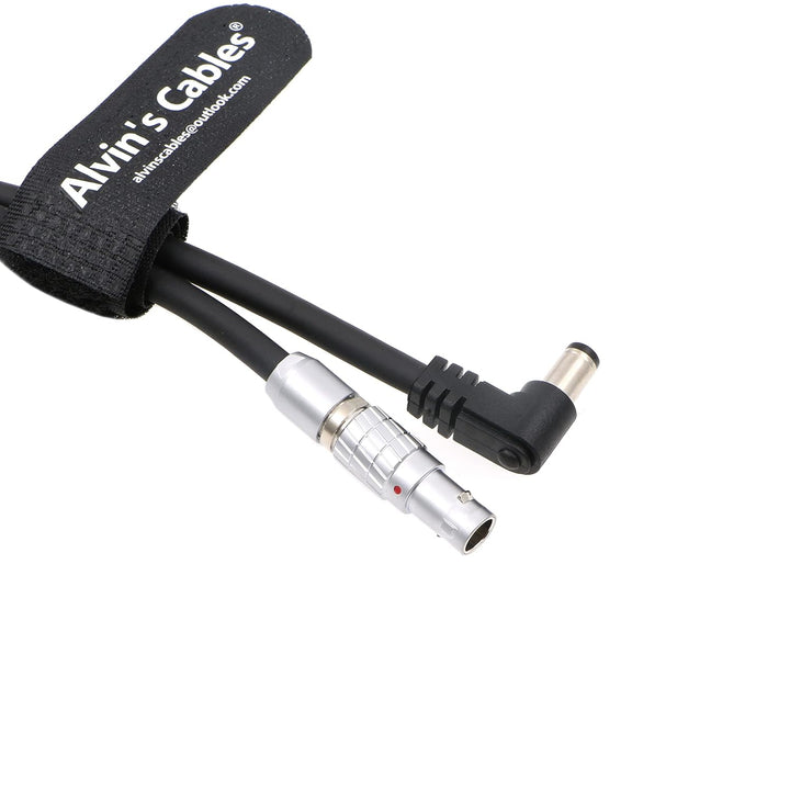 Alvin's Cables Z CAM E2 Flagship Stromkabel 2 Pin Stecker rechtwinklig DC von Nitze Plate, 2 Pin