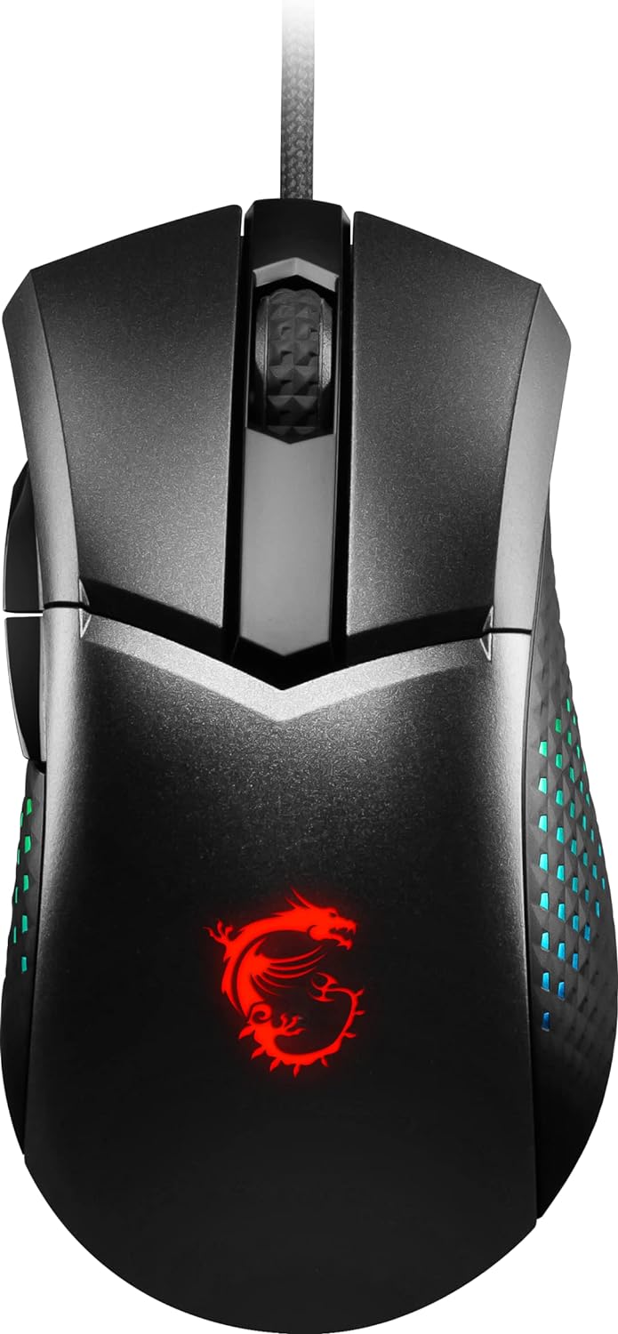 MSI Clutch GM51 Lightweight Wireless Gaming Maus - 26.000 DPI Optischer Sensor, 650 IPS, symmetrisch