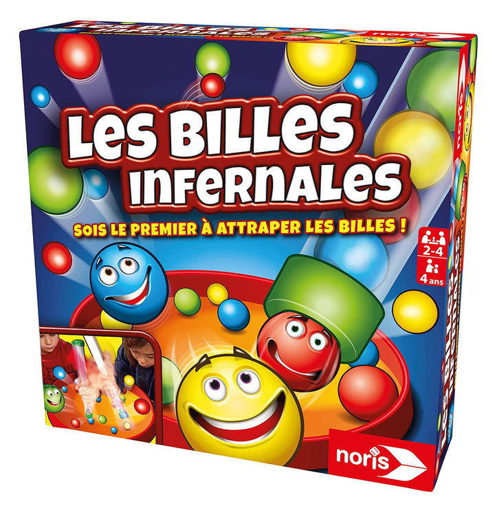 Simba - Les Billes Infernales – Gesellschaftsspiel – 2 bis 4 Spieler – 3 Schwierigkeitsstufen – ab 4
