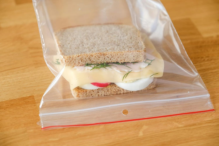 1000 Kleine Beutel ZIP 6 x 8 cm Plastiktüten Lebensmittelbeutel | Plastikbeutel Ziplock Tüten Wieder