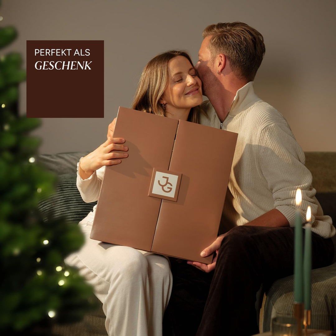 JUNGLÜCK Premium Adventskalender 2025 - Unser Beauty Weihnachtskalender für jeden Hauttyp - 24 Wohlf