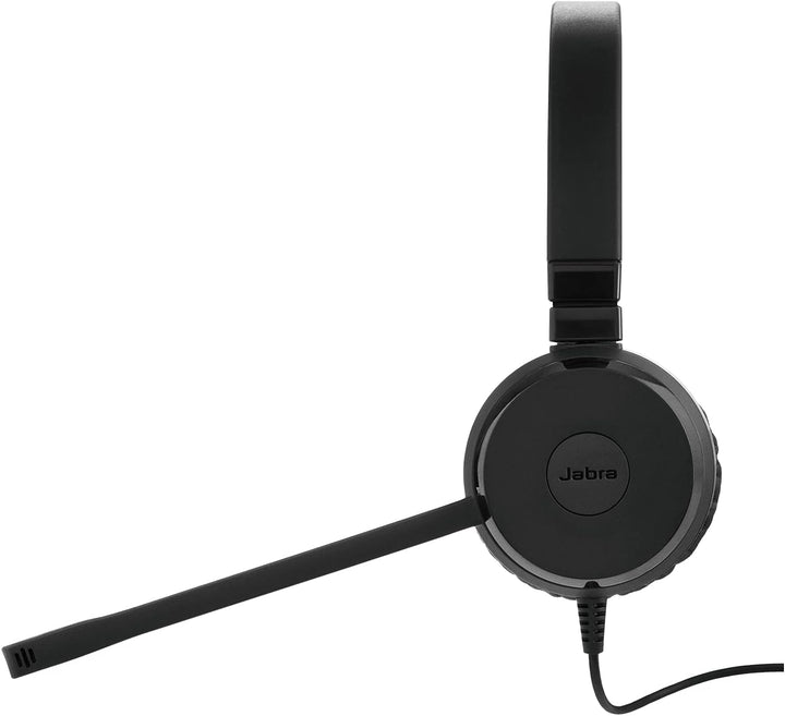 Jabra Evolve 20 SE Stereo Headset, USB-C Kabel mit Anrufsteuerung, Microsoft Teams zertifiziert, Sch