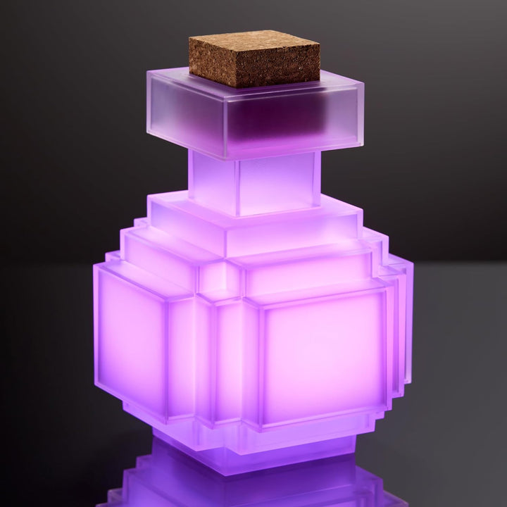 The Noble Collection Minecraft Trank Flasche LED Farbwechsel