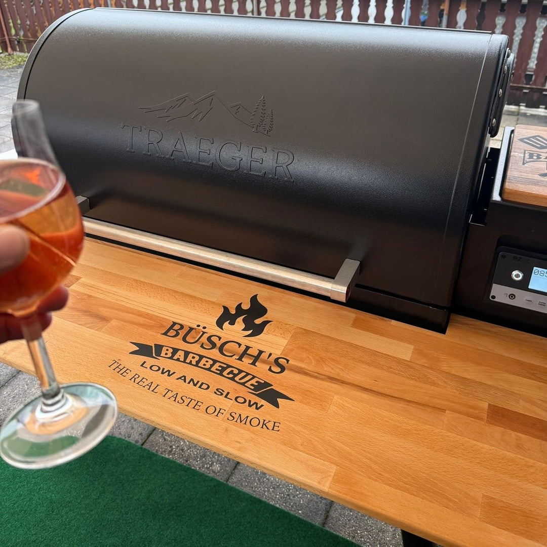 Grillrost.com Das Original Traeger Frontablage für Timberline Frontablage Timberline, Frontablage Ti