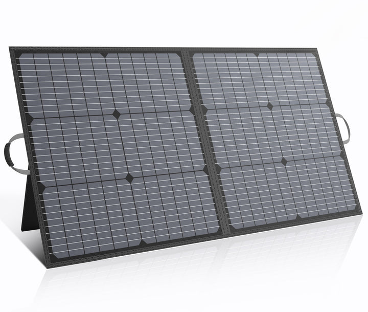110W Tragbares Solarpanel, IP67 Wasserdichtes Faltbares Solarpanel Kit mit 20V Ausgang, 23.5% Wirkun