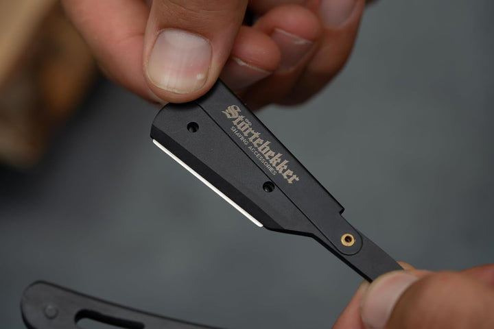 Störtebekker® Konturen Set - Hochwertiges Rasierset für eine perfekte Rasur - inklusive Rasiermesser
