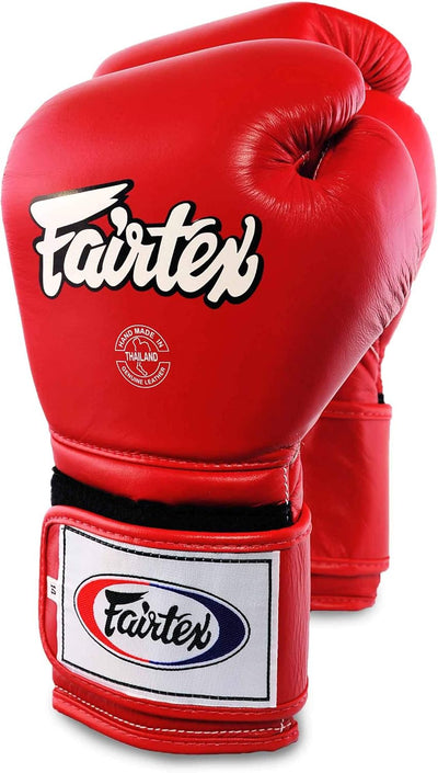 Fairtex Heavy Hitter's Boxhandschuh - Mexican Style (BGV9) rot 16 Unzen, rot 16 Unzen