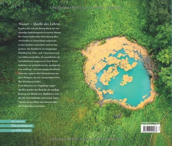 Die Welt der Süsswasserquellen: Deutschlands faszinierende Naturdenkmale, Gebundenes Buch