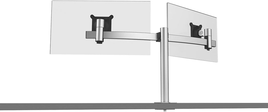 Durable Monitor Halterung 2 Monitore mit Tischdurchführung, für VESA Bildschirme 21-27", 360° drehba