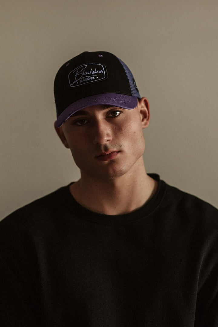 Blackskies Race Baseball Cap | Herren Damen Schirm Premium Snapback Trucker Mütze Kappe Basecap Kapp